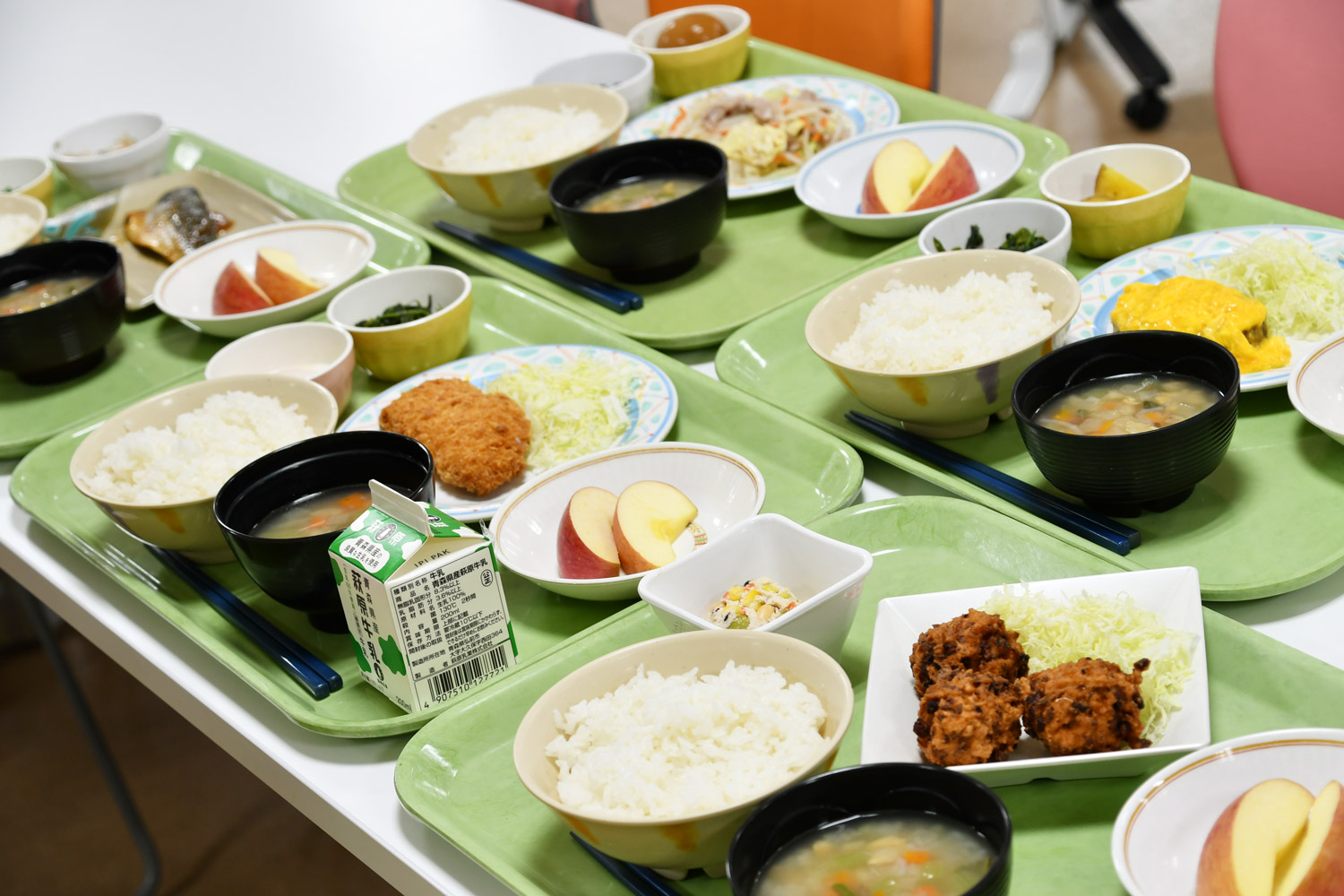 100円朝食のメニュー