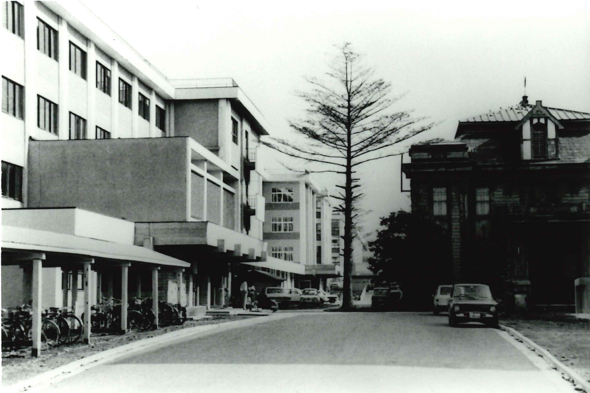 1971年7月のキャンパス構内の写真